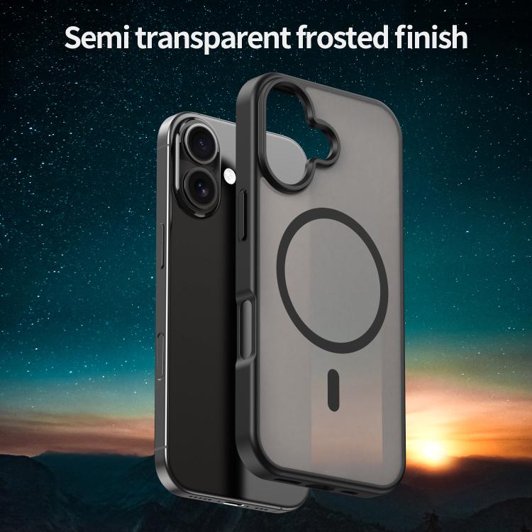 Fanying Series PC Hybrid TPU Translucent Frosted MagSafe Phone Case