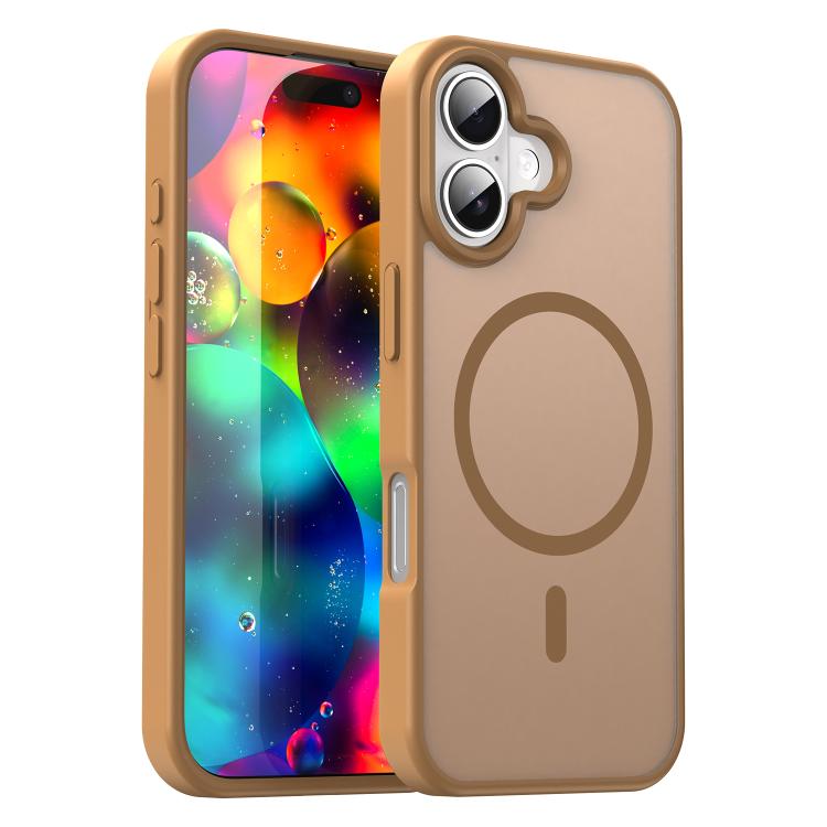 Fanying Series PC Hybrid TPU Translucent Frosted MagSafe Phone Case