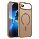 Fanying Series PC Hybrid TPU Translucent Frosted MagSafe Phone Case