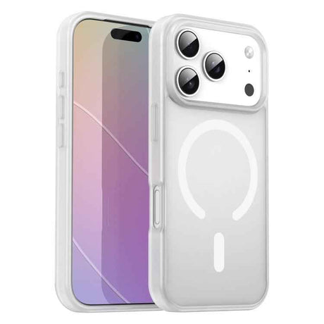 Fanying Series PC Hybrid TPU Translucent Frosted MagSafe Phone Case