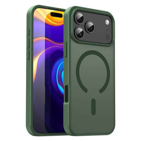 Fanying Series PC Hybrid TPU Translucent Frosted MagSafe Phone Case