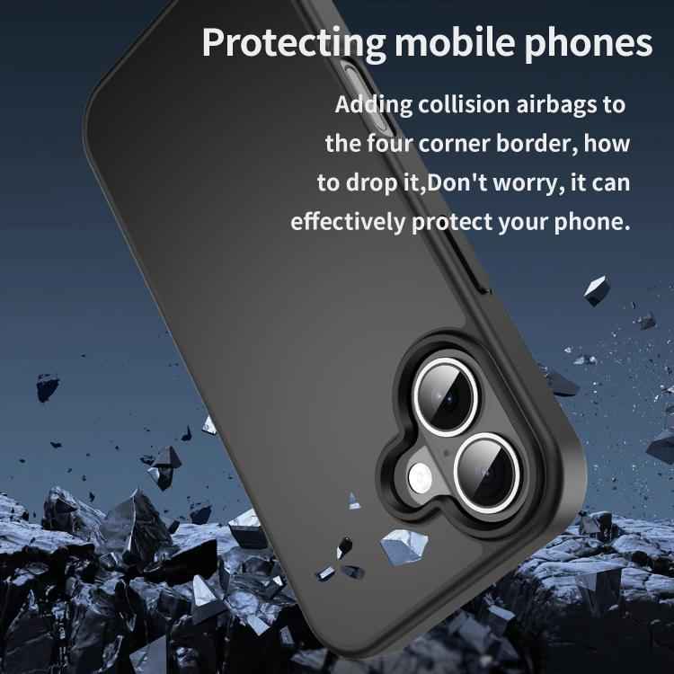 Fanying Series PC Hybrid TPU Translucent Frosted Phone Case