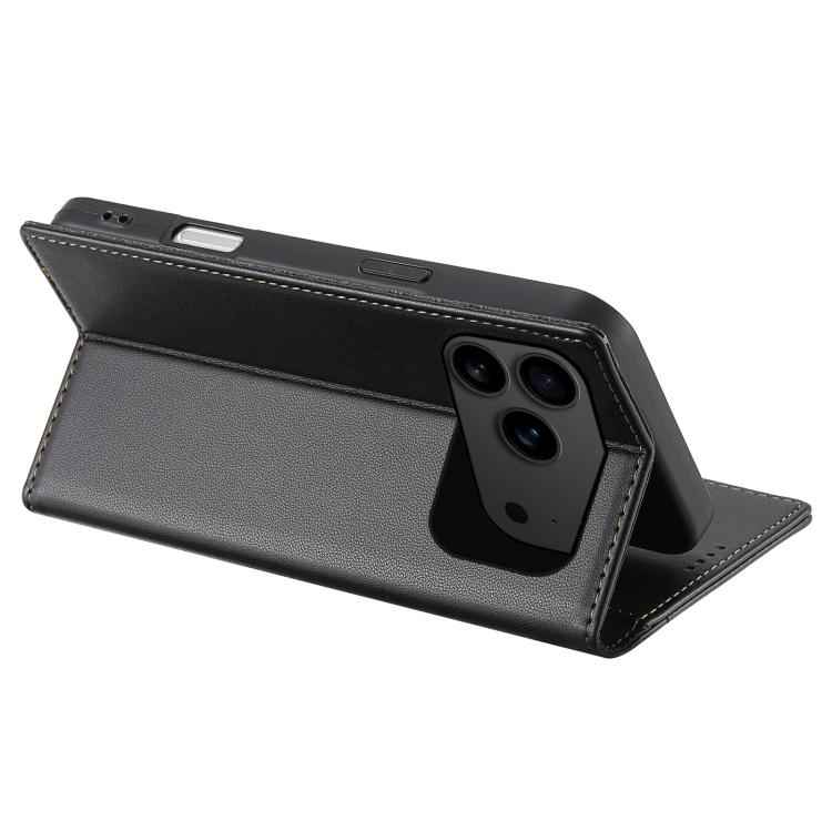 N.BEKUS P3 RFID Stitching Magnetic Flip Leather Phone Case