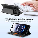 N.BEKUS P3 RFID Stitching Magnetic Flip Leather Phone Case