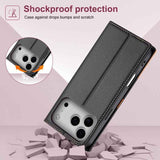 N.BEKUS P3 RFID Stitching Magnetic Flip Leather Phone Case