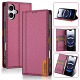 N.BEKUS P3 RFID Stitching Magnetic Flip Leather Phone Case