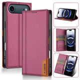 N.BEKUS P3 RFID Stitching Magnetic Flip Leather Phone Case