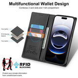 N.BEKUS P3 RFID Stitching Magnetic Flip Leather Phone Case