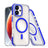 Dual-Color Clear Acrylic Hybrid TPU MagSafe Phone Case