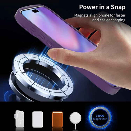 Skin Feel Wave Texture MagSafe Phone Case