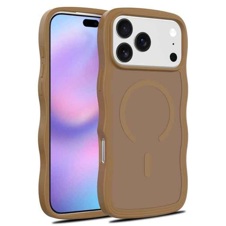 Skin Feel Wave Texture MagSafe Phone Case