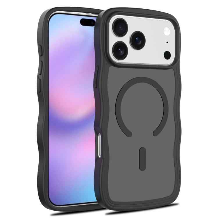 Skin Feel Wave Texture MagSafe Phone Case