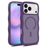 Skin Feel Wave Texture MagSafe Phone Case