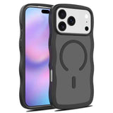 Skin Feel Wave Texture MagSafe Phone Case