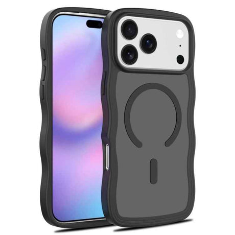 Skin Feel Wave Texture MagSafe Phone Case