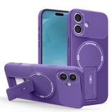 Carbon Fiber Texture MagSafe Phone Case with Holder