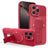 Carbon Fiber Texture MagSafe Phone Case with Holder
