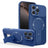 Carbon Fiber Texture MagSafe Phone Case with Holder