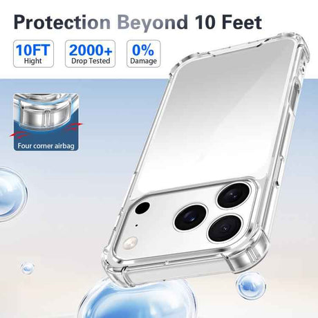 Four-corner Shockproof Acrylic +TPU Phone Case