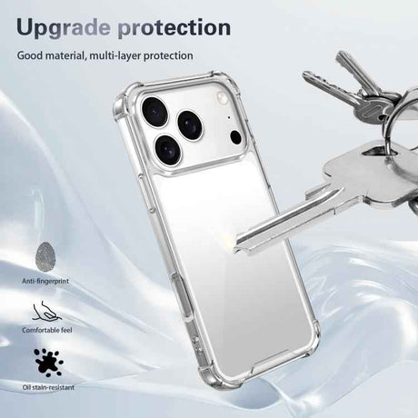 Four-corner Shockproof Acrylic +TPU Phone Case