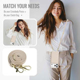 Crossbody Zipper RFID Card Bag Phone Case