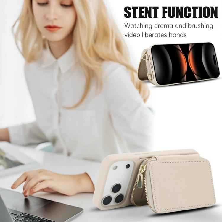 Crossbody Zipper RFID Card Bag Phone Case