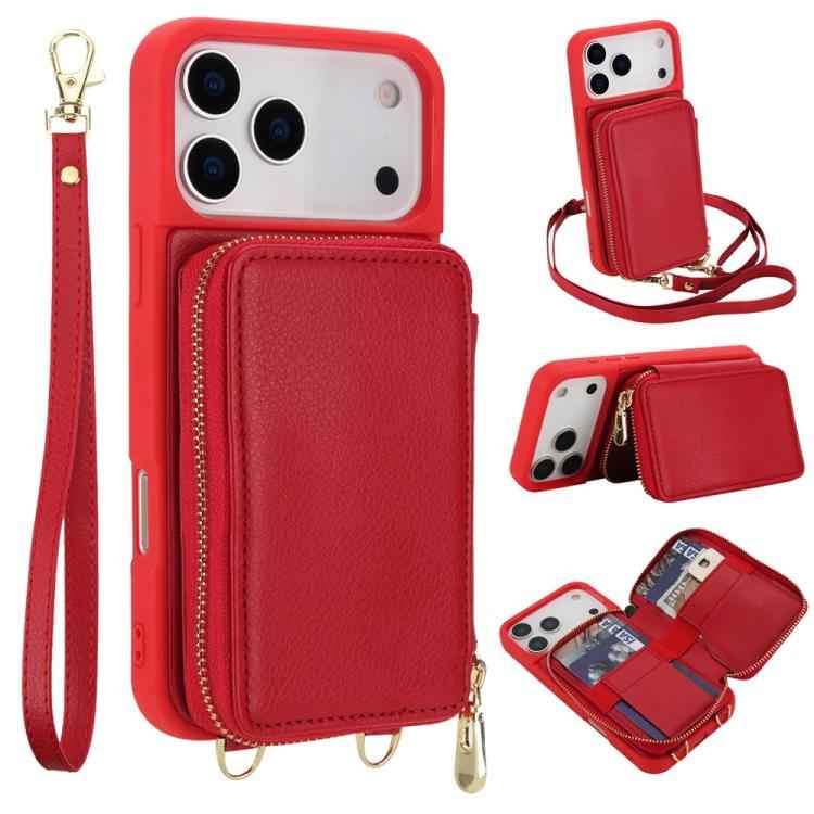 Crossbody Zipper RFID Card Bag Phone Case
