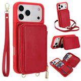 Crossbody Zipper RFID Card Bag Phone Case