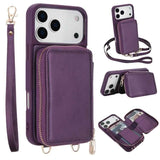 Crossbody Zipper RFID Card Bag Phone Case