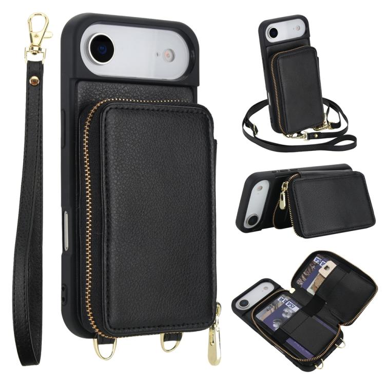 Crossbody Zipper RFID Card Bag Phone Case