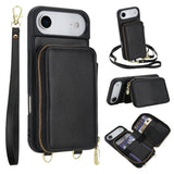 Crossbody Zipper RFID Card Bag Phone Case