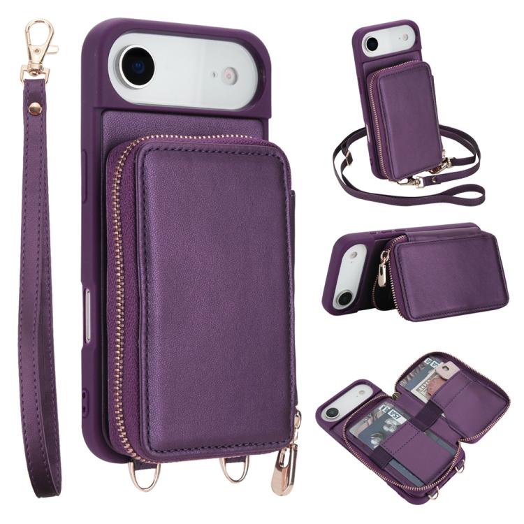 Crossbody Zipper RFID Card Bag Phone Case