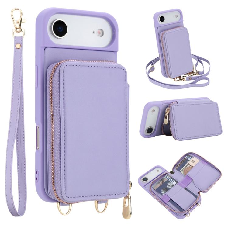 Crossbody Zipper RFID Card Bag Phone Case