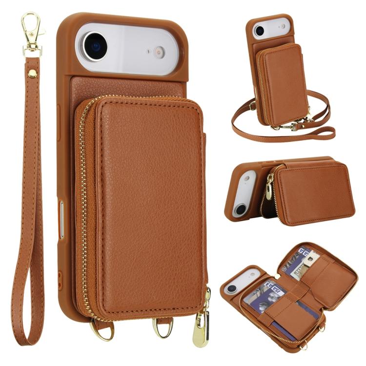 Crossbody Zipper RFID Card Bag Phone Case