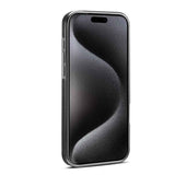 Denior A23 Magnetic Holder Electroplating Genuine Leather Phone Case
