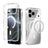 ABEEL MagSafe Magnetic Color Ring Anti-scratch Transparent Phone Case