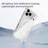 ABEEL MagSafe Magnetic Color Ring Anti-scratch Transparent Phone Case