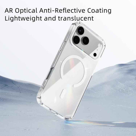 ABEEL MagSafe Magnetic Color Ring Anti-scratch Transparent Phone Case