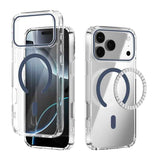 ABEEL MagSafe Magnetic Color Ring Anti-scratch Transparent Phone Case