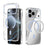 ABEEL MagSafe Magnetic Color Ring Anti-scratch Transparent Phone Case