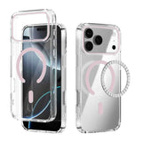 ABEEL MagSafe Magnetic Color Ring Anti-scratch Transparent Phone Case