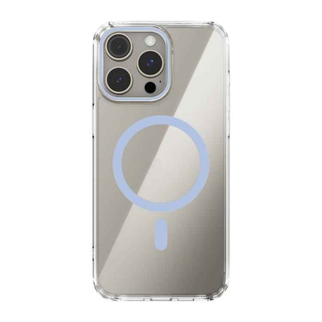 ABEEL MagSafe Magnetic Color Ring Anti-scratch Transparent Phone Case