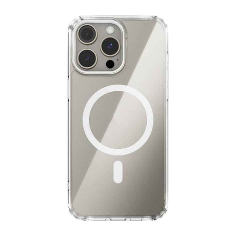 ABEEL MagSafe Magnetic Color Ring Anti-scratch Transparent Phone Case