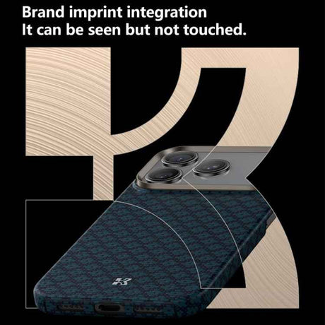 Benks Color Shield C1 Classic Kevlar Woven Diamond MagSafe Phone Case, For iPhone 17 Pro Max, For iPhone 17 Pro