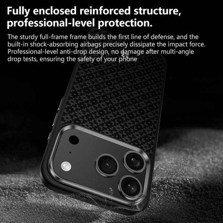 Benks Y2 Kevlar All-inclusive MagSafe Magnetic Diamond Phone Case, For iPhone 17 Pro Max, For iPhone 17 Pro