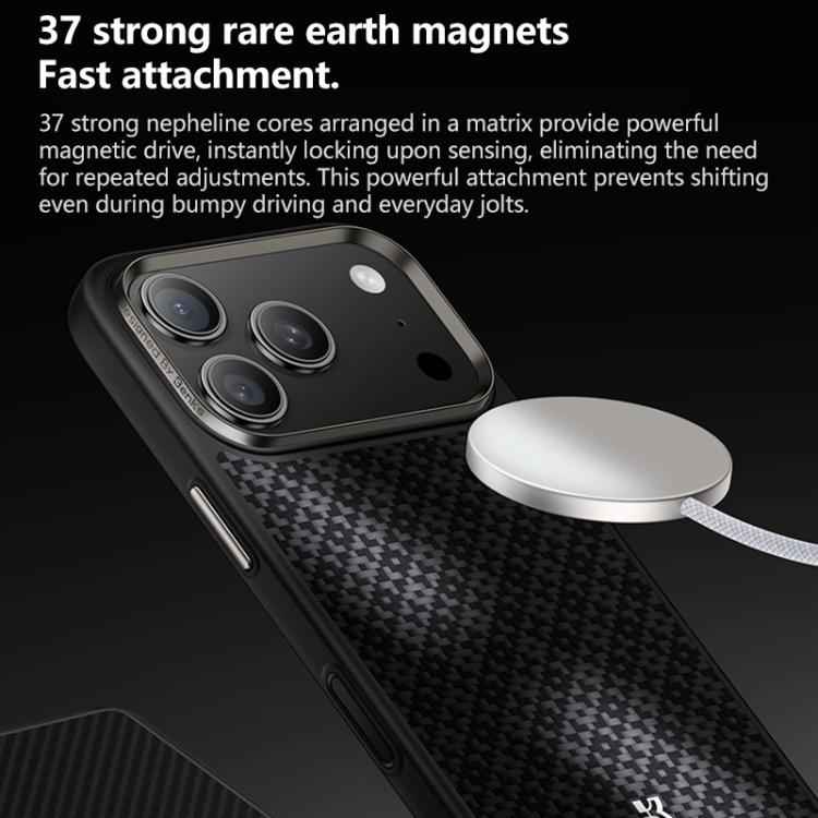 Benks Y2 Kevlar All-inclusive MagSafe Magnetic Diamond Phone Case, For iPhone 17 Pro Max, For iPhone 17 Pro