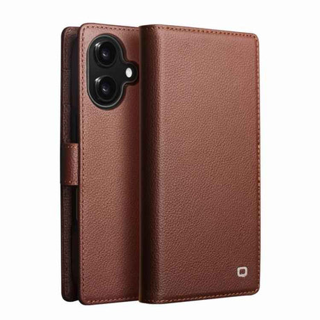 QIALINO Classics 3rd Genuine Leather Phone Case, For iPhone 17 Pro Max, For iPhone 17 Pro, For iPhone 17, For iPhone Air