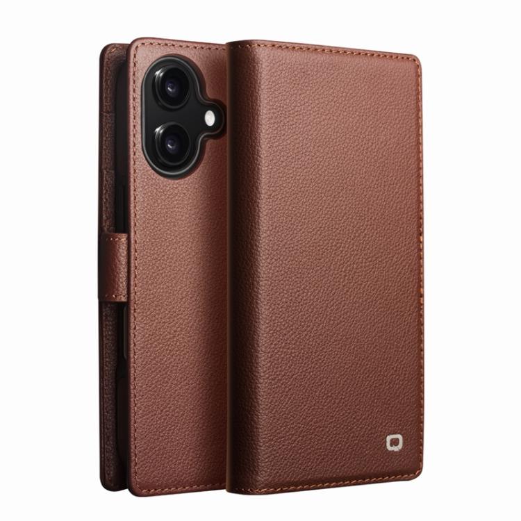 QIALINO Classics 3rd Genuine Leather Phone Case, For iPhone 17 Pro Max, For iPhone 17 Pro, For iPhone 17, For iPhone Air