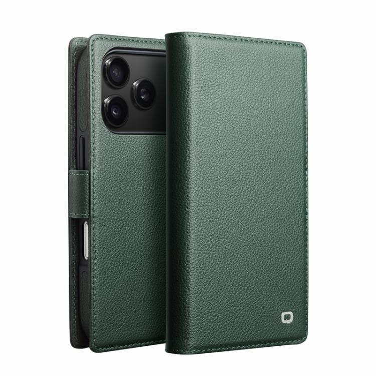 QIALINO Classics 3rd Genuine Leather Phone Case, For iPhone 17 Pro Max, For iPhone 17 Pro, For iPhone 17, For iPhone Air