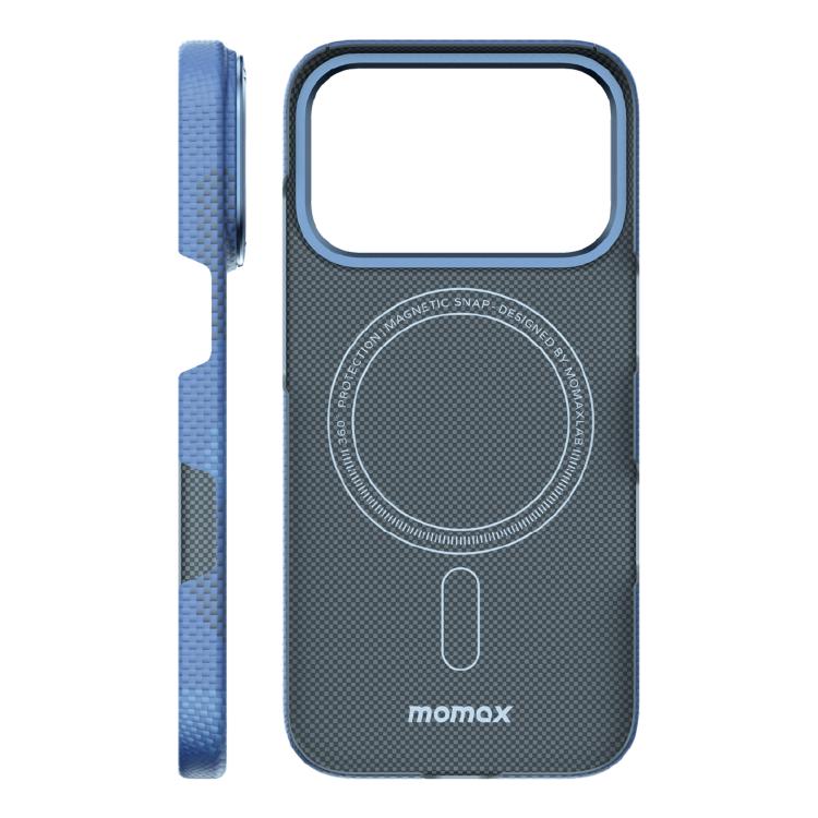 MOMAX Aramid Fiber Ultra-thin MagSafe Phone Case, For iPhone 17 Pro Max, For iPhone 17 Pro